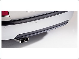 Difuzor zadního nárazníku, černý Škoda Octavia 1, Milotec