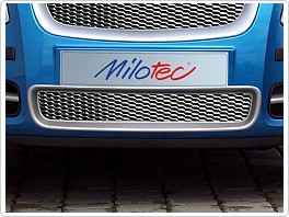 Mřížka nárazníku Škoda Roomster, Škoda Fabia 2, nerez Milotec