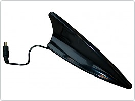 Anténa na střechu ploutvička černá funkční, ploutev