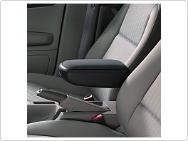 Loketní opěrka Milotec Škoda Fabia 2, černá semiš