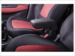 Loketní opěrka LUX Citroen C3, 2002-2009, černá