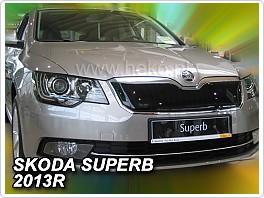 Zimní clona, kryt na chladič Škoda Superb 2, 2013-2014 facelift