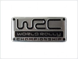 Znak WRC, hliníkový vystouplý 