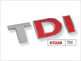 Logo, nápis TDI