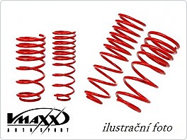 Sportovní pružiny VOLKSWAGEN Golf 7 VII 1.4TSi (122PK) s torzní tyčí na zadní nápravě, rok výroby: 10/2012-, typ: AU, snížení na přední nápravě: 45mm / snížení na zadní nápravě: 45mm, certifikát TUV: 