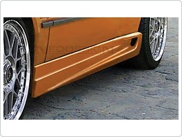 Kryty prahů, prahy VW Golf 4, 3dveř.