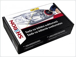Sada na renovaci, leštění světel, světlometů. Sheron.