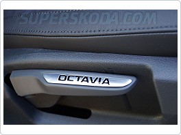 Škoda Octavia 3 III, výplň páčky sedadel Octavia