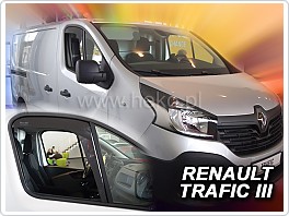 Plexi ofuky oken, deflektory Renault Trafic, Opel Vivaro 2014-