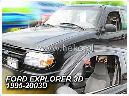 Plexi ofuky oken, deflektory, Ford Explorer, model 95-03 3dveř.