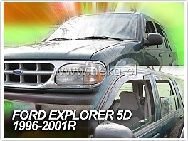 Plexi ofuky oken, deflektory, Ford Explorer, model 96-01 5dveř. přední