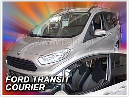 Plexi ofuky oken, deflektory, Ford Transit Courier 2013-