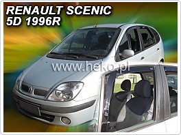 Plexi ofuky oken Renault Scenic 1, 1996-2002, přední