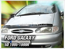 Plexi lišta kapoty ochranná, Ford Galaxy 95-99 + lepidlo zdarma
