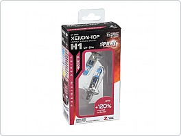 Autožárovky H1, 55W 12V Xenon +120%, Pilot, 4800K