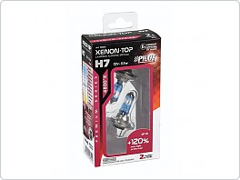 Autožárovky H7, 55W 12V Xenon +120%, Pilot, 4800K