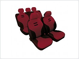 Autopotahy UNI, Kynox Italy, červené, výprodej