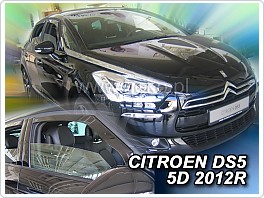 Plexi ofuky oken, deflektory, Citroen DS5, 5.Dveř. 2012-, přední