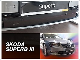 Zimní clona, kryt na chladič Škoda Superb 3, 2015- spodní do nárazníku