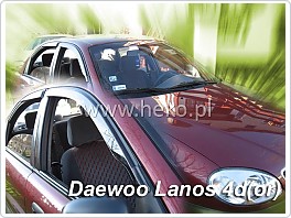 Plexi ofuky oken, deflektory, Daewoo Lanos 4Dveř. 1997- OR, přední