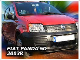Zimní clona, kryt na chladič, Fiat Panda 2003-2008 spodní
