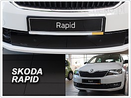 Zimní clona, kryt na chladič Škoda Rapid 2013- spodní do nárazníku