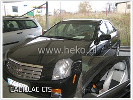 Plexi ofuky oken, deflektory, Cadillac CTS, 03-07, přední