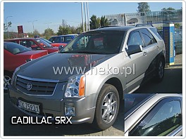 Plexi ofuky oken, deflektory, Cadillac SRX, 03-10-, přední
