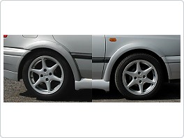 Lemy blatníků VW Golf 3, Vento, k prahům 4ks
