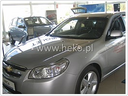 Plexi ofuky oken, deflektory, Chevrolet Epica, model 06- přední + zadní