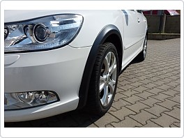 Lemy blatníků Škoda Octavia 2 Combi, 2009- facelift