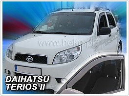 Plexi ofuky oken, deflektory, Daihatsu Terios, 2006-2013, přední