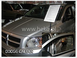 Plexi ofuky oken, deflektory, Dodge Caliber, model 06-, přední