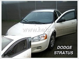 Plexi ofuky oken, deflektory, Dodge Stratus, model 01-, 4dveř.