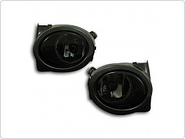 Mlhovky BMW E46, E39, black, kouřové sklo do M Paket nárazníku