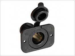 Vodotěsná autozásuvka na 12/24V, model EXT1,Lampa Italy