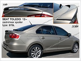 Křídlo, zadní spoiler, Seat Toledo 2012-