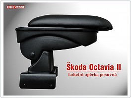 Loketní opěrka Škoda Octavia 2 II., 2004-2012 výklopná, posuvná