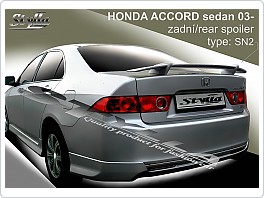 Křídlo, zadní spoiler Honda Accord sedan model 03-08 SN2