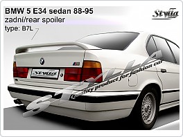 Křídlo, zadní spoiler BMW E34, 88-95 kufr