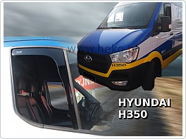 Plexi ofuky oken, deflektory, Hyundai H350, 2015-