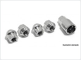 Pojistné bezpečnostní matice 12x1,25 kužel otevřené, výprodej