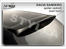 Stříška, zadní spoiler, Dacia Sandero