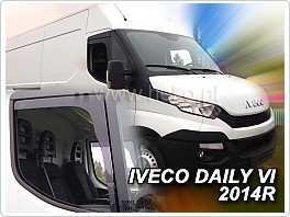 Plexi ofuky oken, deflektory Iveco Turbo Daily, 2014- velké