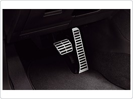 Sportovní pedály RS Škoda Superb 2 II, 2009-2014 automat, originál 1Z1064205