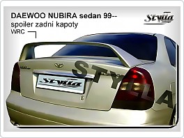 Křídlo WRC, zadní spoiler, Daewoo Nubira 2, 99- sedan