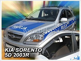 Plexi ofuky, deflektory Kia Sorento 2002-2009, přední