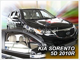 Plexi ofuky, deflektory Kia Sorento 2009-2014 přední