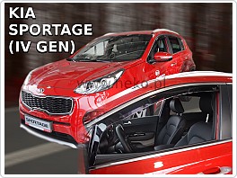 Plexi ofuky, deflektory Kia Sportage 2016- přední