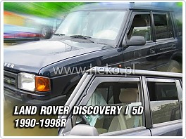 Plexi ofuky, deflektory Land Rover Discovery 1990-1998 přední